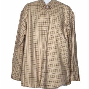 Alan Flusser Men’s Long Sleeve Shirt Size XL